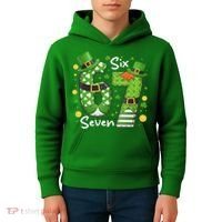 Funny St Patrick's Day 67 Meme Kids Hoodie thumb 4