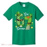 Funny St Patrick's Day 67 Meme Kids T-Shirt thumb 0