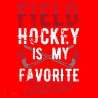 Funny Sports Player Field Hockey Is My Favorite Season Cute Gift Santa Hat thumb 1