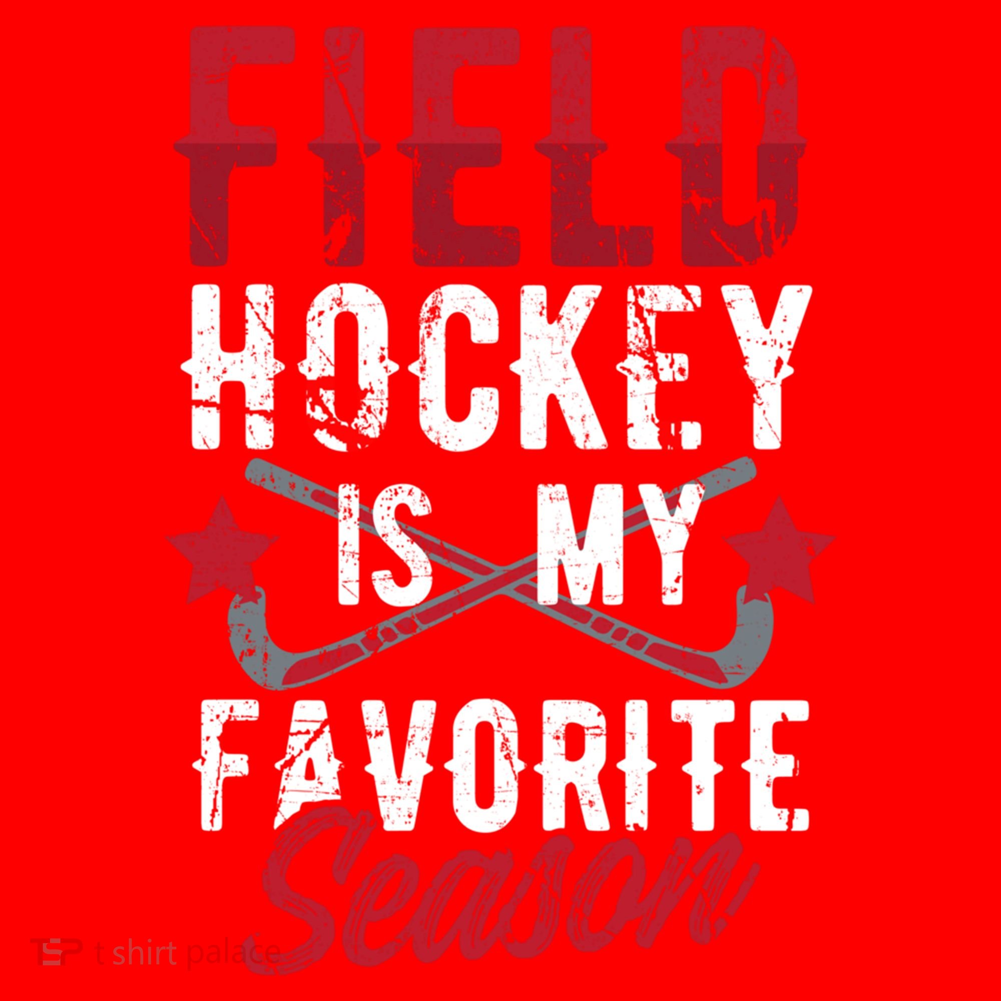 Funny Sports Player Field Hockey Is My Favorite Season Cute Gift Santa Hat
