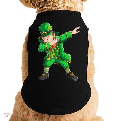 Funny St Patricks Day, Dabbing Leprechaun Irish Doggie Tank