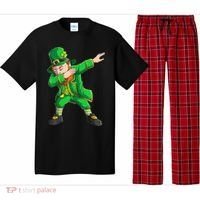 Funny St Patricks Day, Dabbing Leprechaun Irish Pajama Set thumb 0