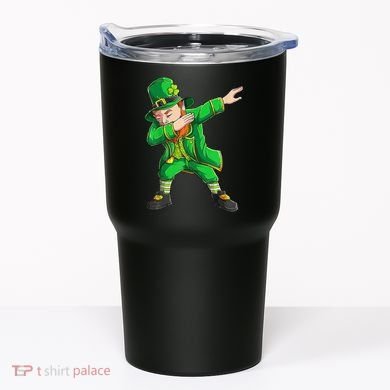 Funny St Patricks Day, Dabbing Leprechaun Irish Tumbler