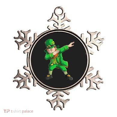 Funny St Patricks Day, Dabbing Leprechaun Irish Ornament