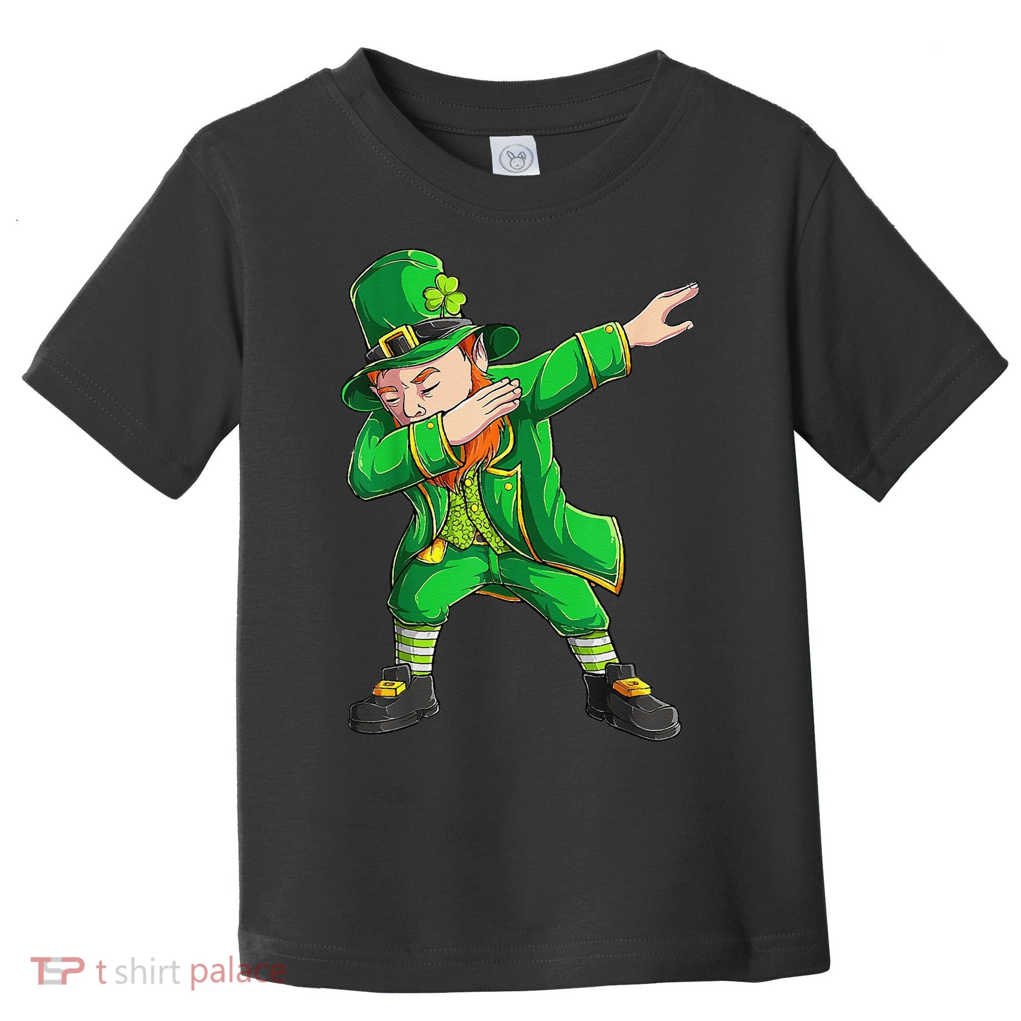 Funny St Patricks Day, Dabbing Leprechaun Irish Toddler T-Shirt