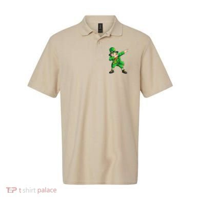 Funny St Patricks Day, Dabbing Leprechaun Irish Polo