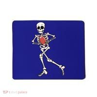 Funny Skeleton Playing Football Halloween Gift Mousepad thumb 0