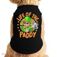 Funny St Patricks Day Life Of The Paddy Leprechaun Beer Doggie Tank thumb 0