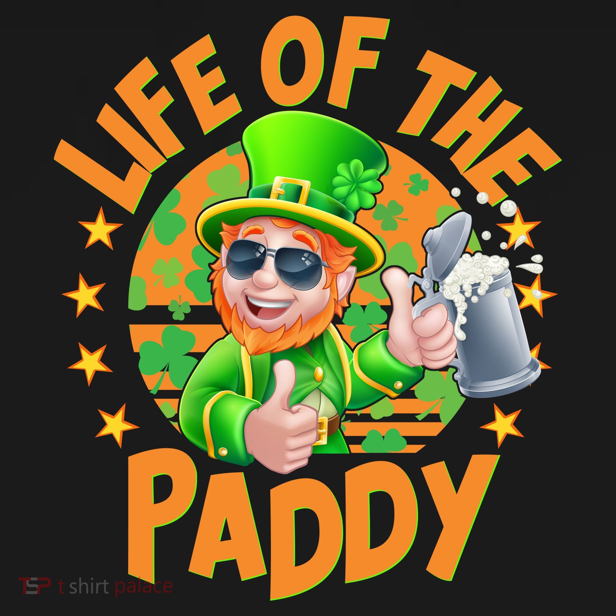 Funny St Patricks Day Life Of The Paddy Leprechaun Beer Apron