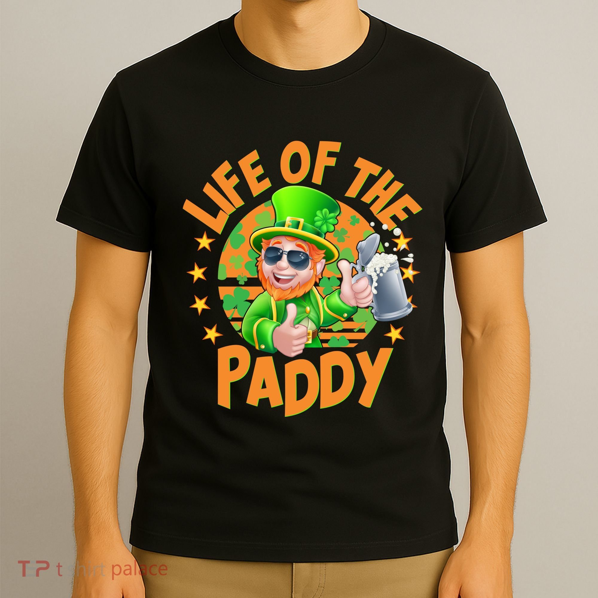 Funny St Patricks Day Life Of The Paddy Leprechaun Beer T-Shirt