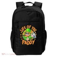 Funny St Patricks Day Life Of The Paddy Leprechaun Beer Backpack thumb 0