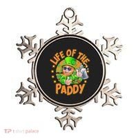 Funny St Patricks Day Life Of The Paddy Leprechaun Beer Ornament thumb 0