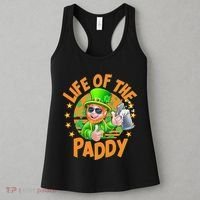 Funny St Patricks Day Life Of The Paddy Leprechaun Beer Women's Tank Top thumb 3