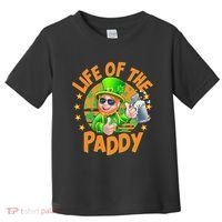 Funny St Patricks Day Life Of The Paddy Leprechaun Beer Toddler T-Shirt thumb 0