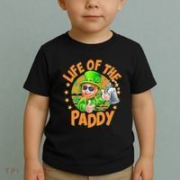 Funny St Patricks Day Life Of The Paddy Leprechaun Beer Toddler T-Shirt thumb 2