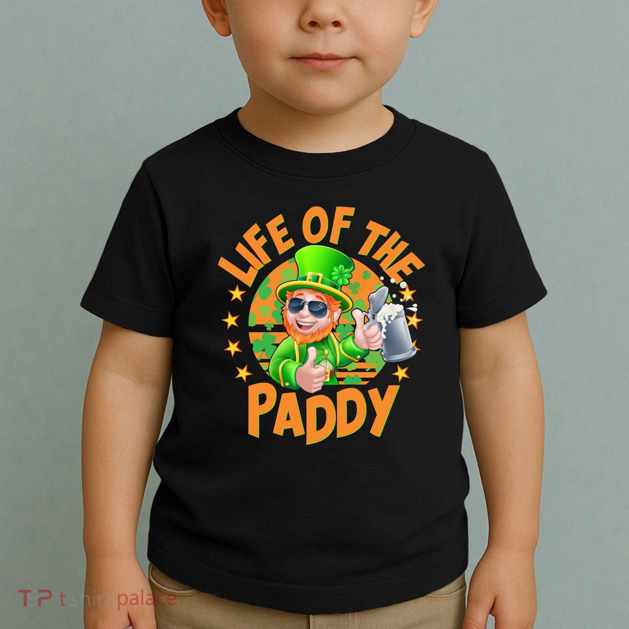 Funny St Patricks Day Life Of The Paddy Leprechaun Beer Toddler T-Shirt