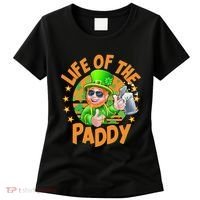 Funny St Patricks Day Life Of The Paddy Leprechaun Beer Women's T-Shirt thumb 0