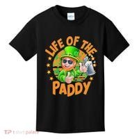 Funny St Patricks Day Life Of The Paddy Leprechaun Beer Kids T-Shirt thumb 0