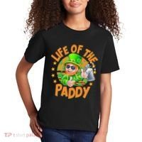 Funny St Patricks Day Life Of The Paddy Leprechaun Beer Kids T-Shirt thumb 2