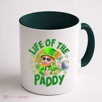 Funny St Patricks Day Life Of The Paddy Leprechaun Beer Coffee Mug thumb 1