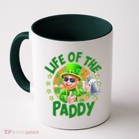 Funny St Patricks Day Life Of The Paddy Leprechaun Beer Coffee Mug thumb 0