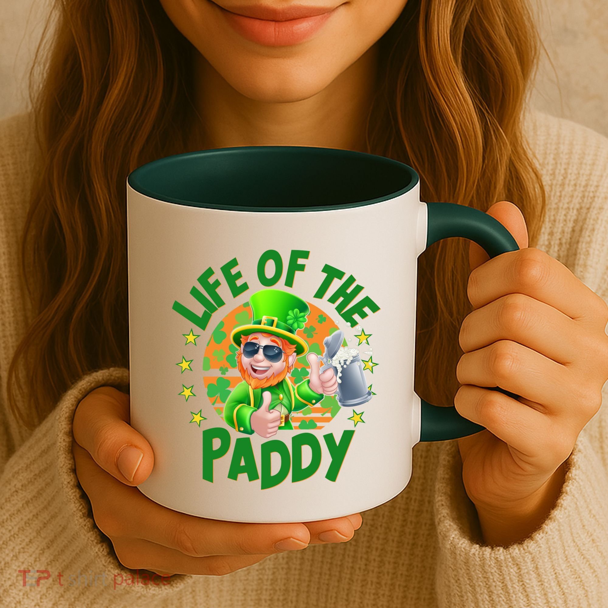 Funny St Patricks Day Life Of The Paddy Leprechaun Beer Coffee Mug