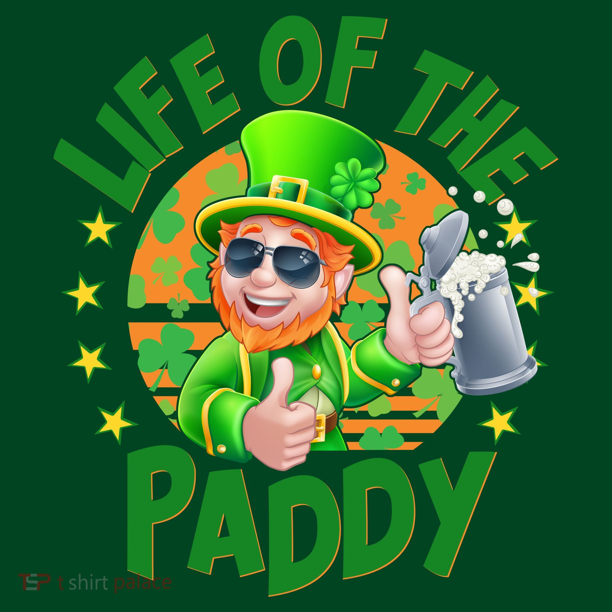 Funny St Patricks Day Life Of The Paddy Leprechaun Beer Coffee Mug