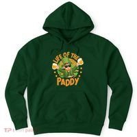 Funny St Patricks Day Life Of The Paddy Leprechaun With Beers Hoodie thumb 0