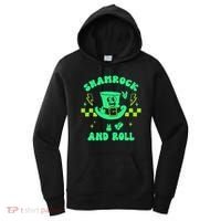 Funny St Patricks Day Shamrock and Roll Women's Hoodie thumb 0