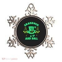 Funny St Patricks Day Shamrock and Roll Ornament thumb 0