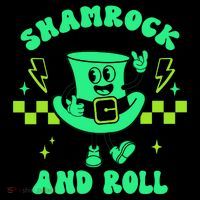 Funny St Patricks Day Shamrock and Roll Tank Top thumb 6