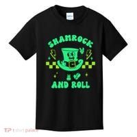 Funny St Patricks Day Shamrock and Roll Kids T-Shirt thumb 0