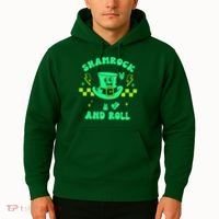 Funny St Patricks Day Shamrock and Roll Hoodie thumb 2