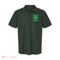 Funny St Patricks Day Shamrock and Roll Polo thumb 0