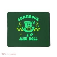 Funny St Patricks Day Shamrock and Roll Mousepad thumb 0
