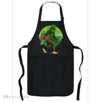Funny St Patrick's Day Leprechaun Sasquatch With Beer Apron thumb 0