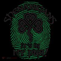 Funny St Patrick's Day Shenanigans It's In My DNA Fingerprint Coffee Mug thumb 5