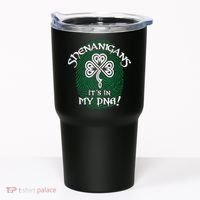 Funny St Patrick's Day Shenanigans It's In My DNA Fingerprint Tumbler thumb 0