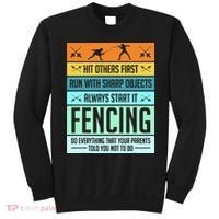 Fencing Sport Pun Sweatshirt thumb 0