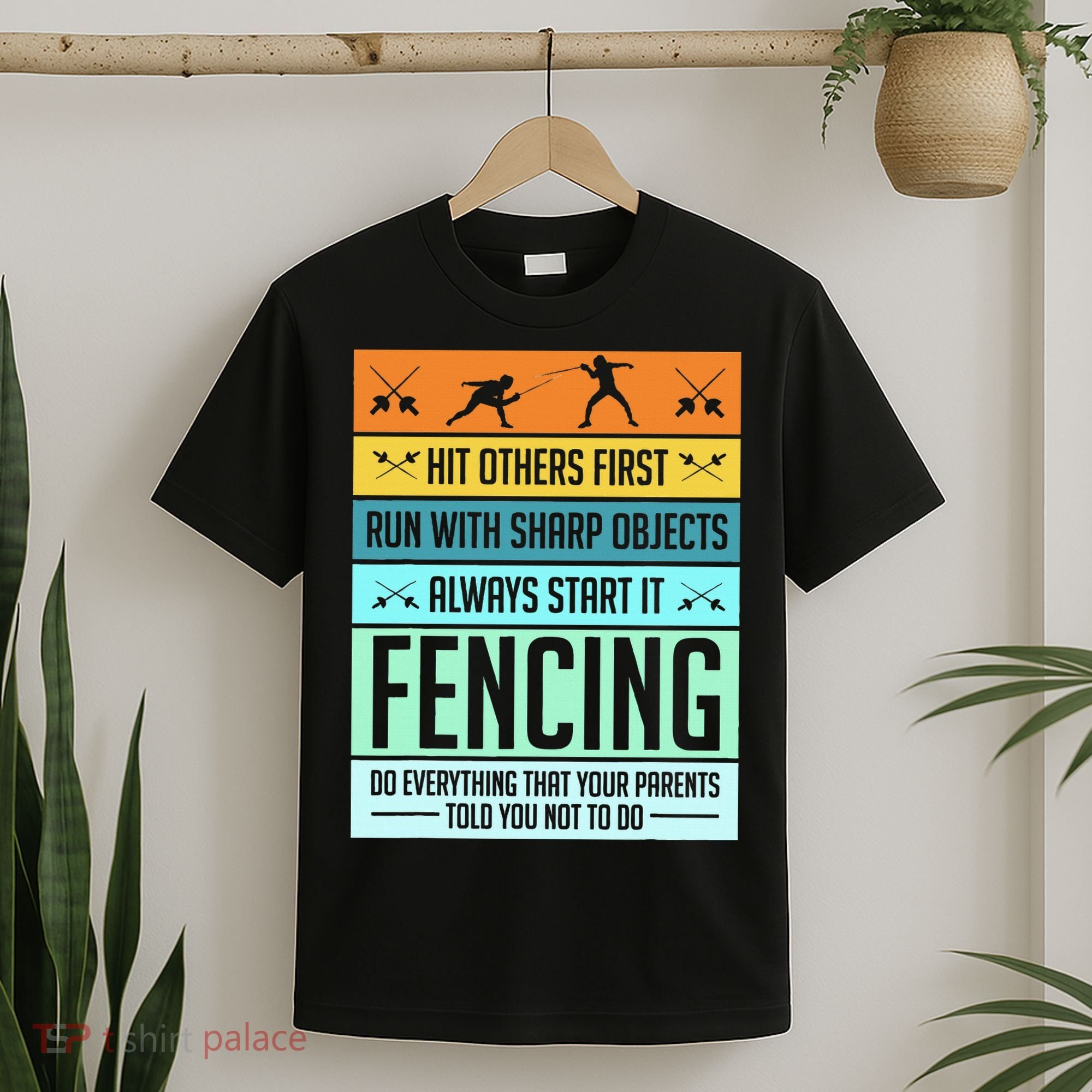Fencing Sport Pun T-Shirt