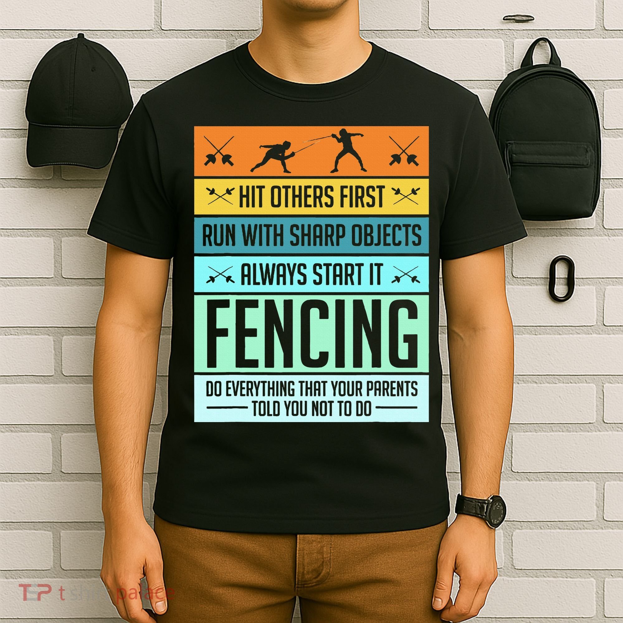 Fencing Sport Pun T-Shirt