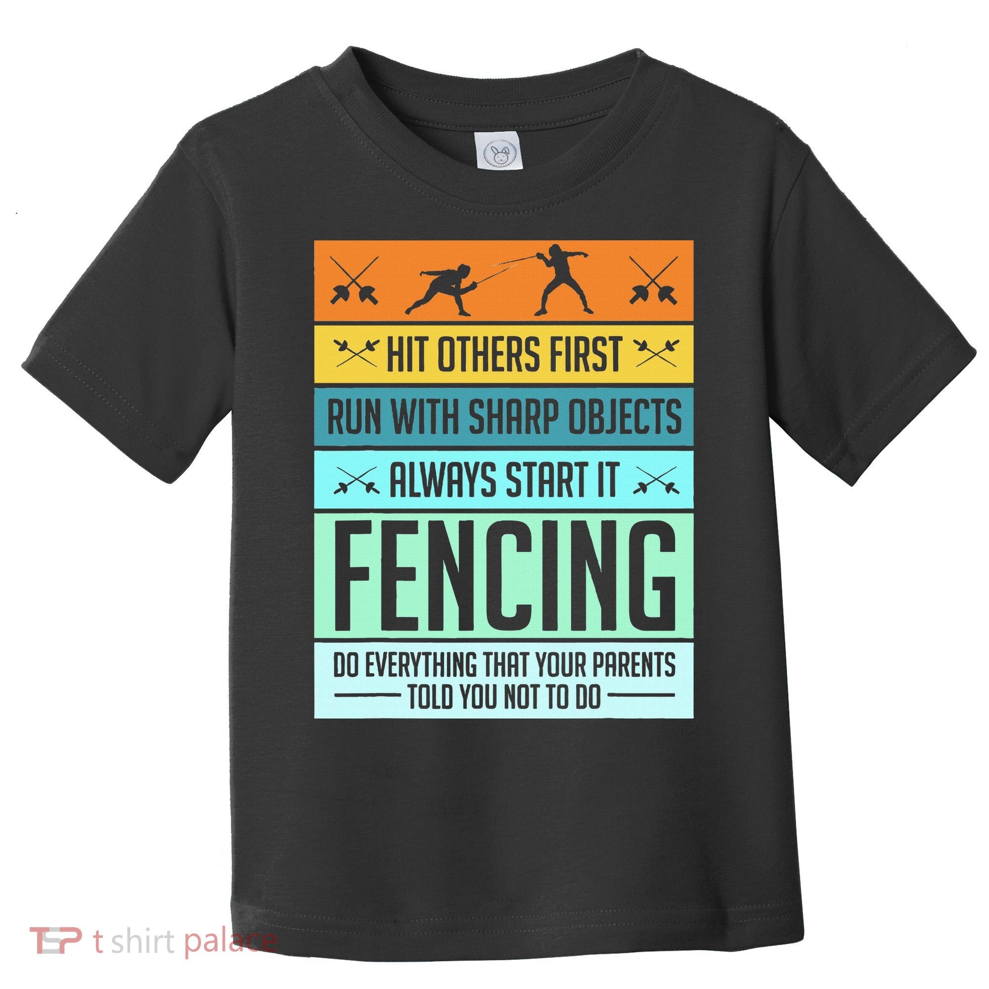 Fencing Sport Pun Toddler T-Shirt