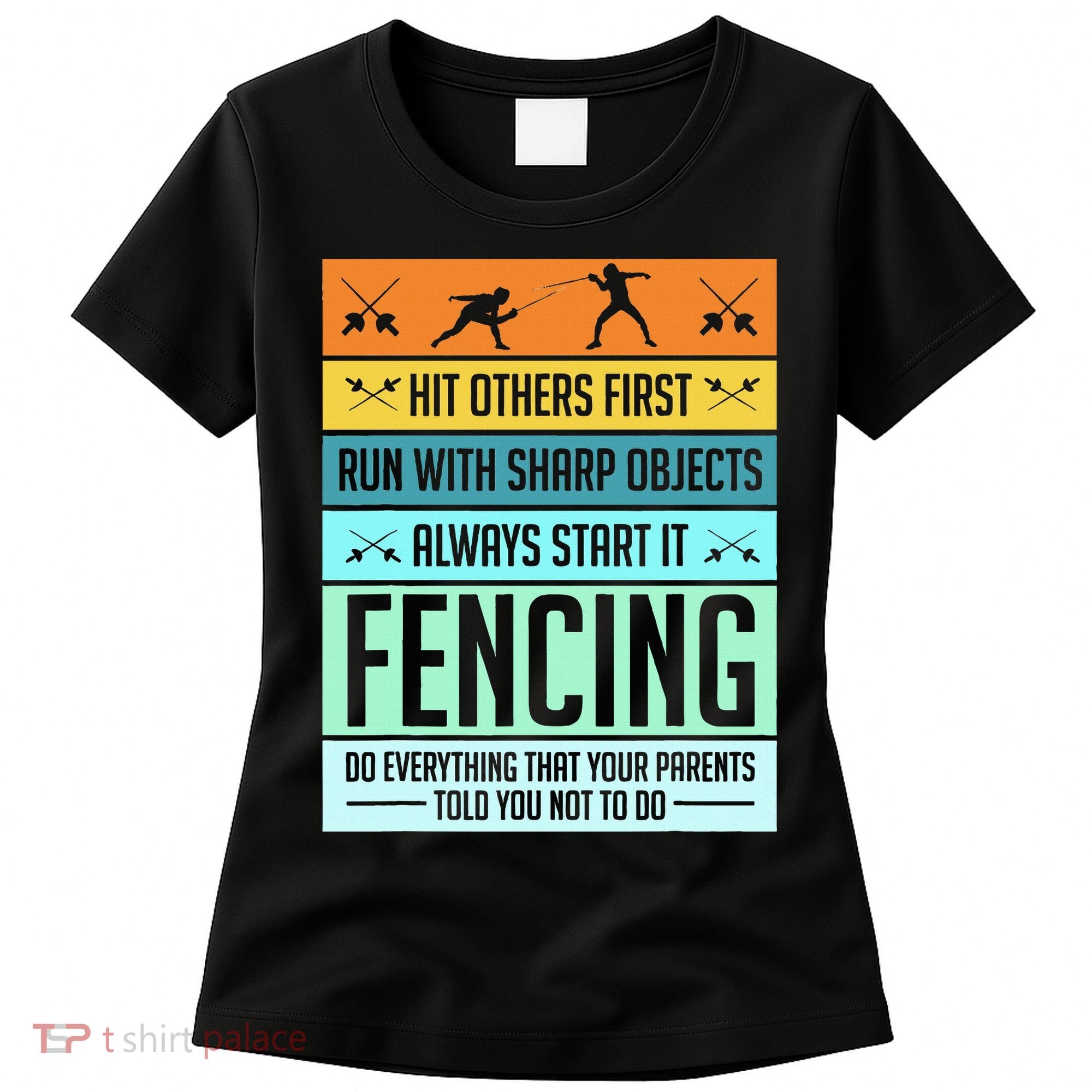 Fencing Sport Pun Women's T-Shirt