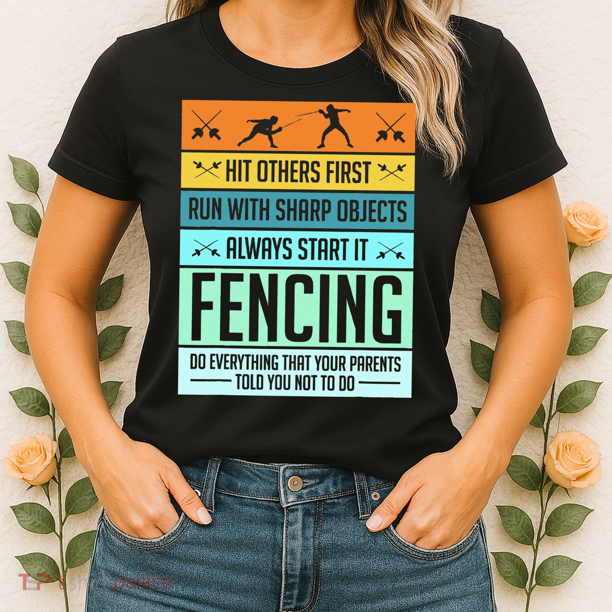 Fencing Sport Pun Women's T-Shirt