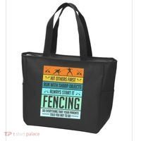 Fencing Sport Pun Tote Bag thumb 3