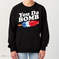 Funny Summer Popsicle Pop Retro You Da Bomb 80's Gift Women's Sweatshirt thumb 0