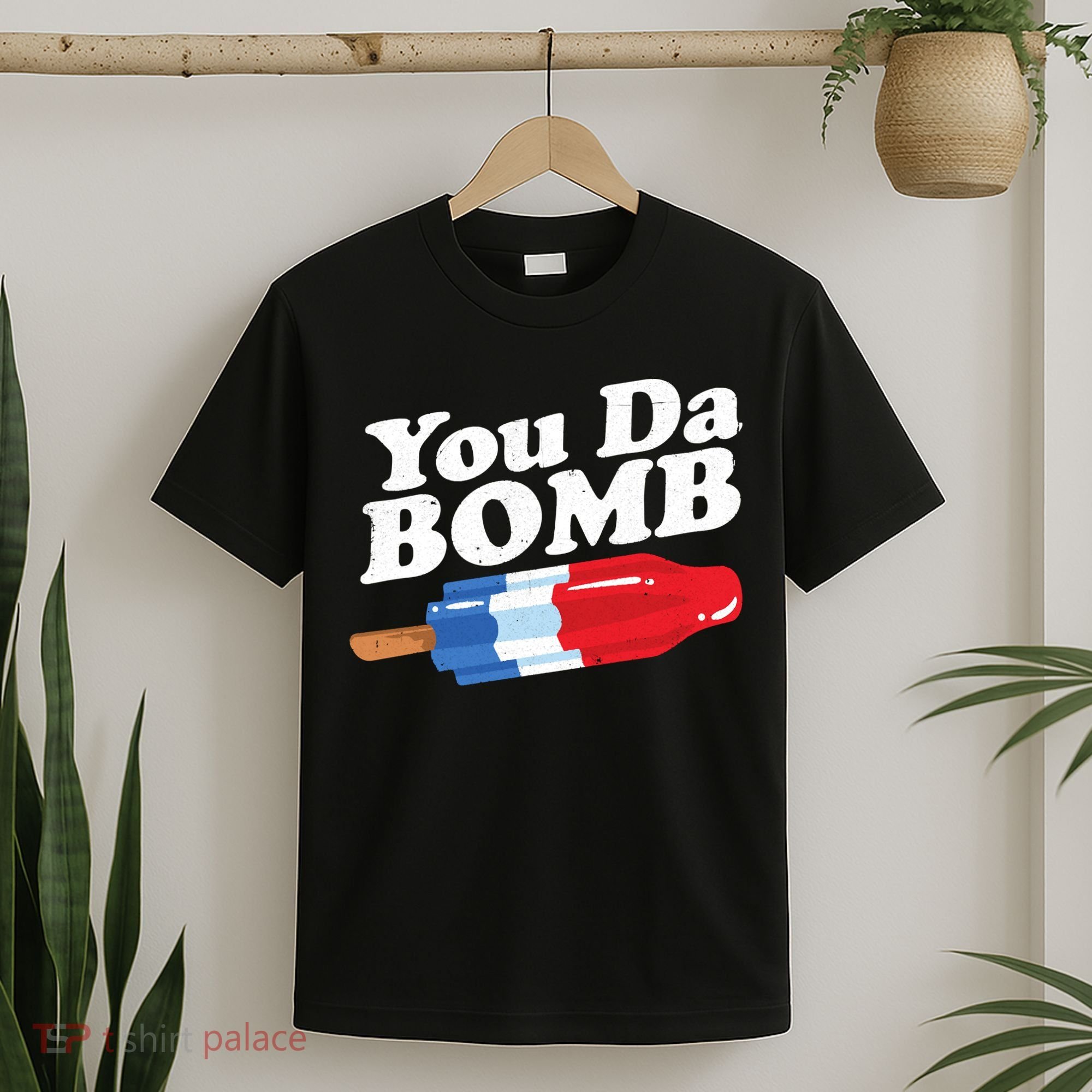Funny Summer Popsicle Pop Retro You Da Bomb 80's Gift T-Shirt