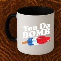 Funny Summer Popsicle Pop Retro You Da Bomb 80's Gift Coffee Mug thumb 2
