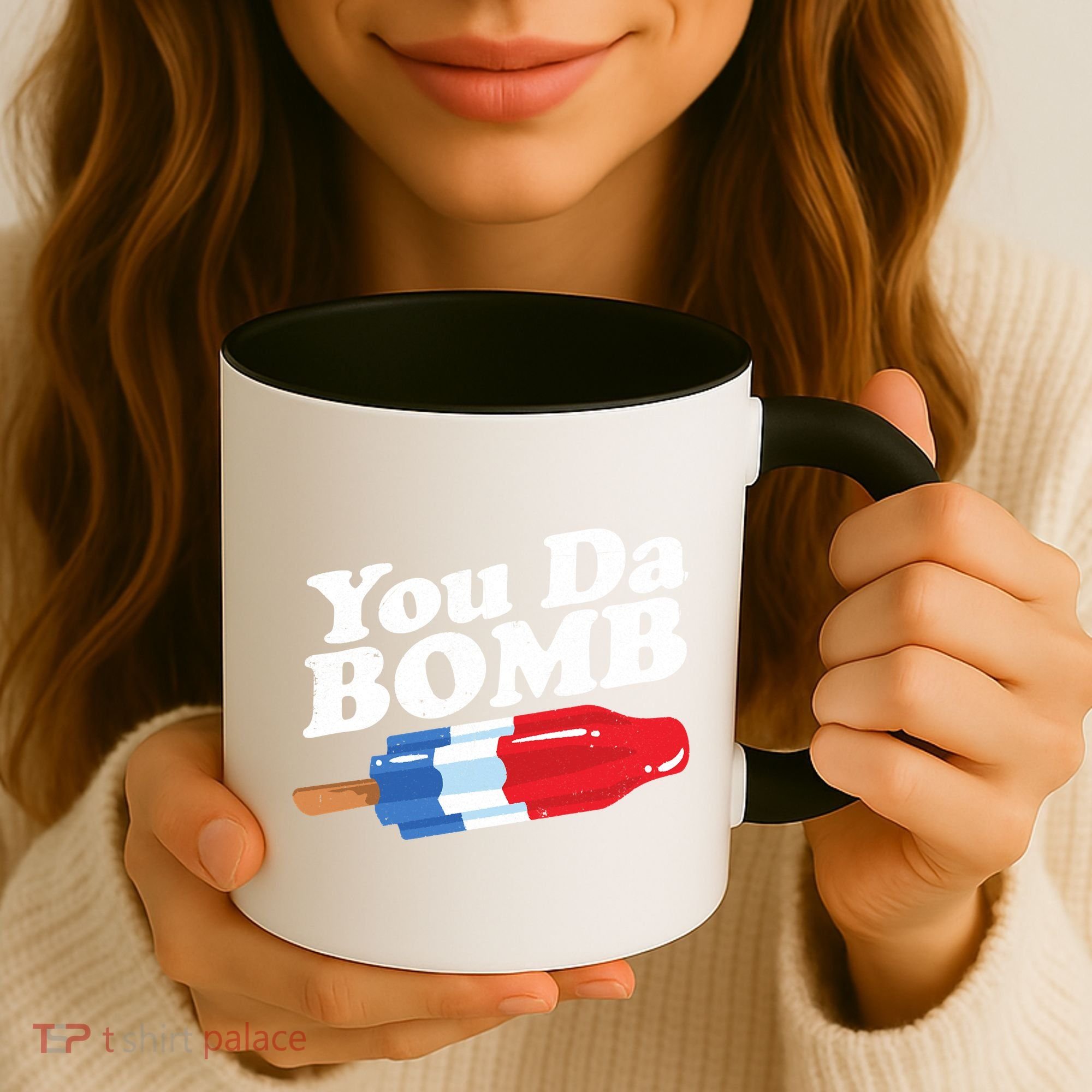 Funny Summer Popsicle Pop Retro You Da Bomb 80's Gift Coffee Mug