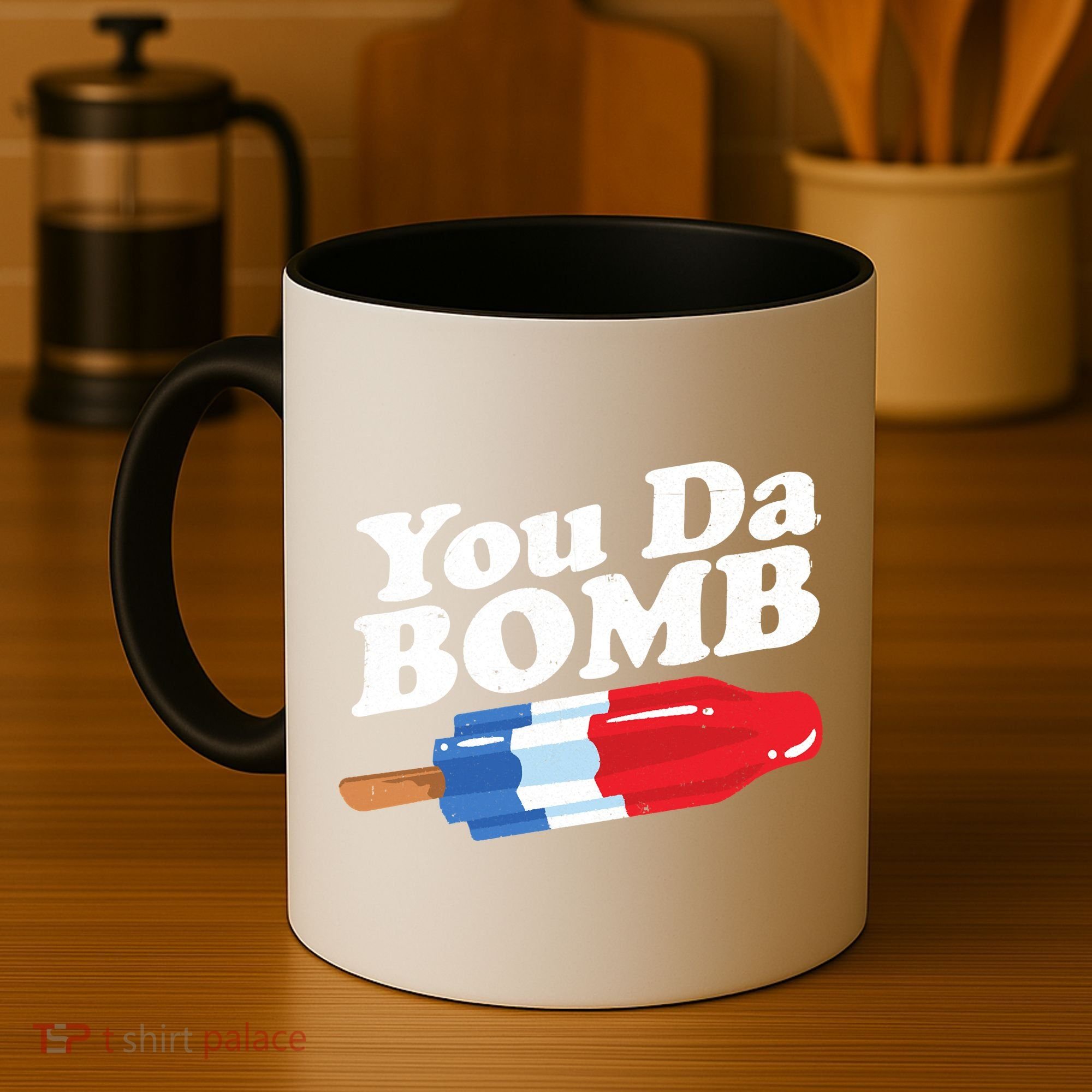 Funny Summer Popsicle Pop Retro You Da Bomb 80's Gift Coffee Mug